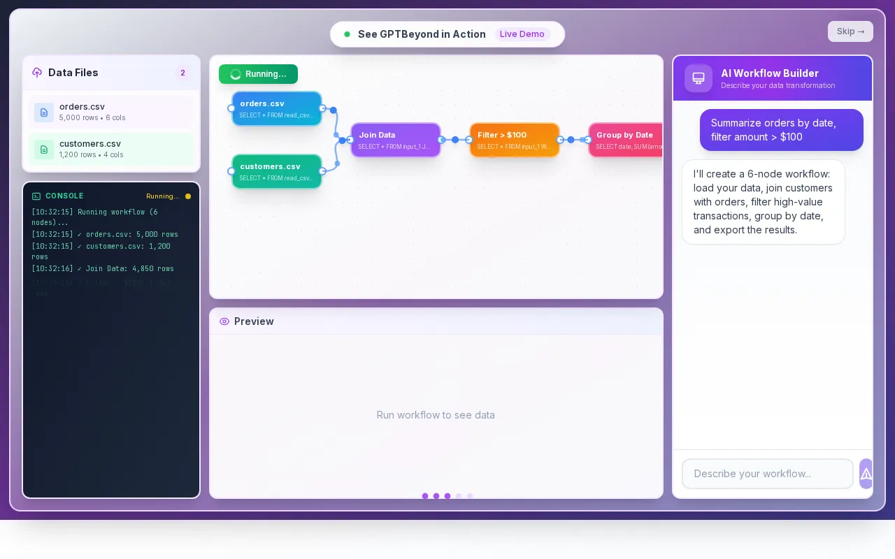 Ekselio: A Local-First AI Tool for Finance Workflows