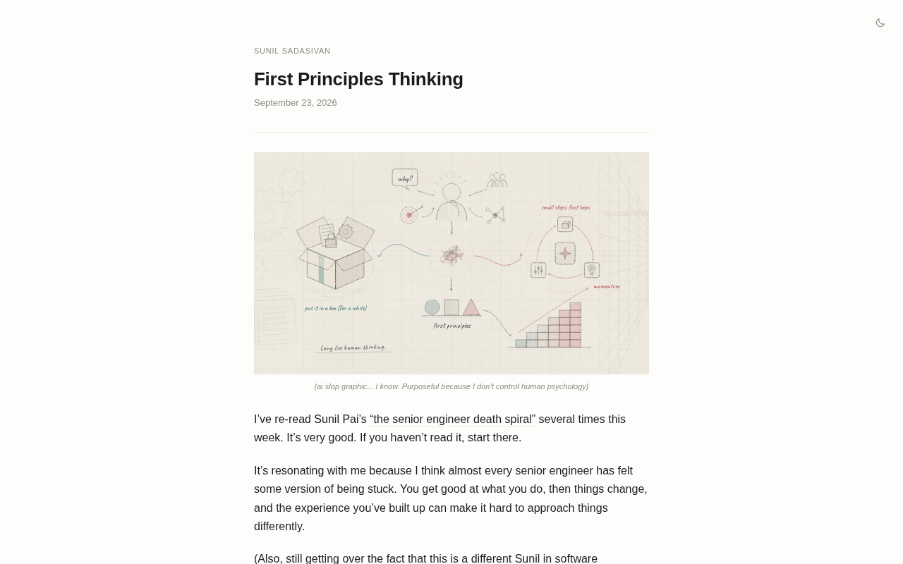 First Principles Thinking: A Practical Framework for Breaking Down Problems