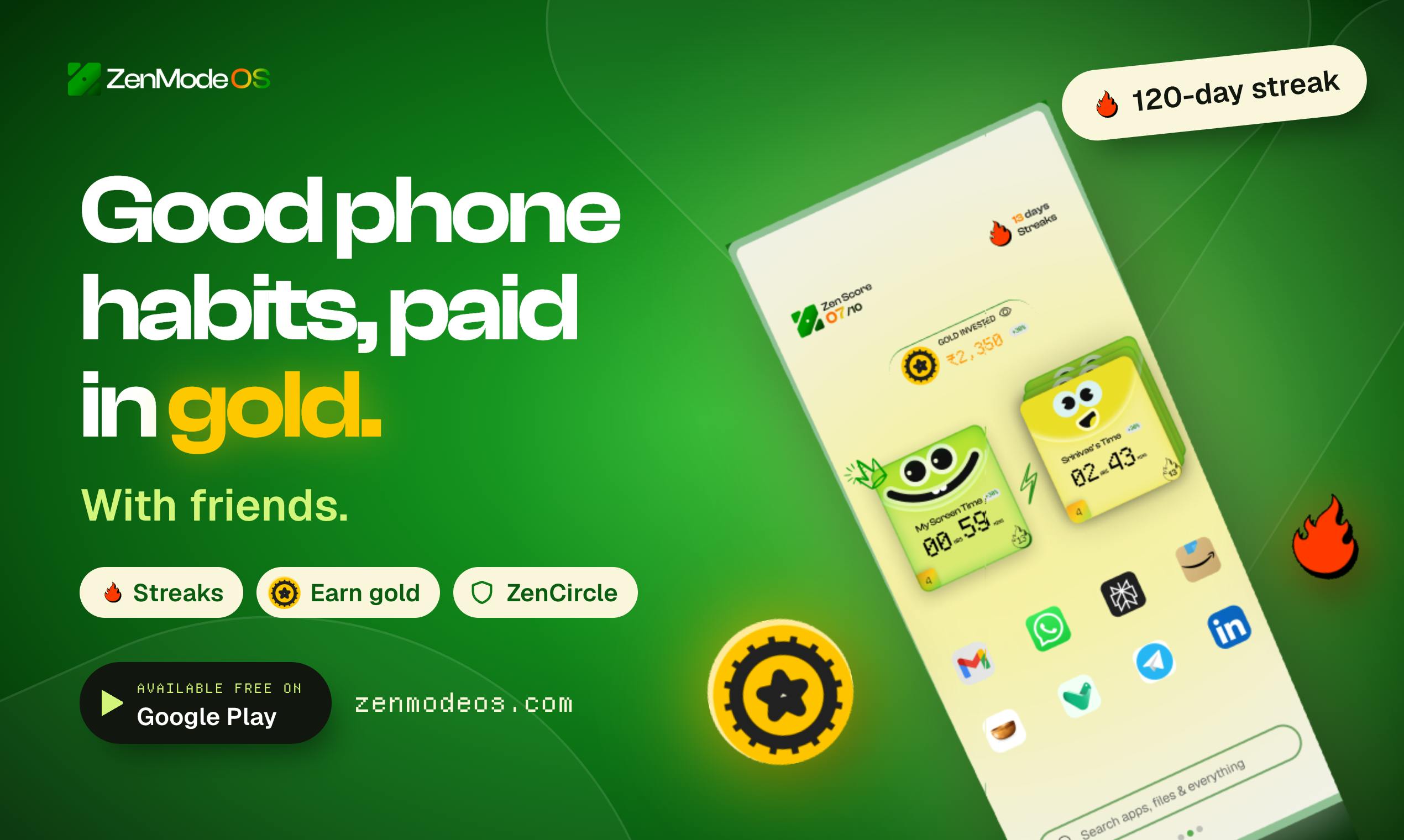 ZenMode OS: An Open-Source Launcher Reshaping Phone Habits with a "Zen Score"
