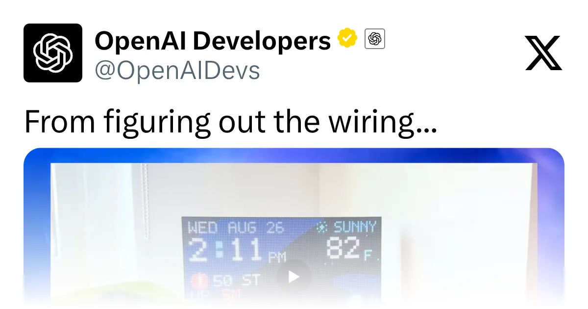 twitter source: From figuring out the wiring to debugging “show that on the wall,” @sidrampally shares how he used C