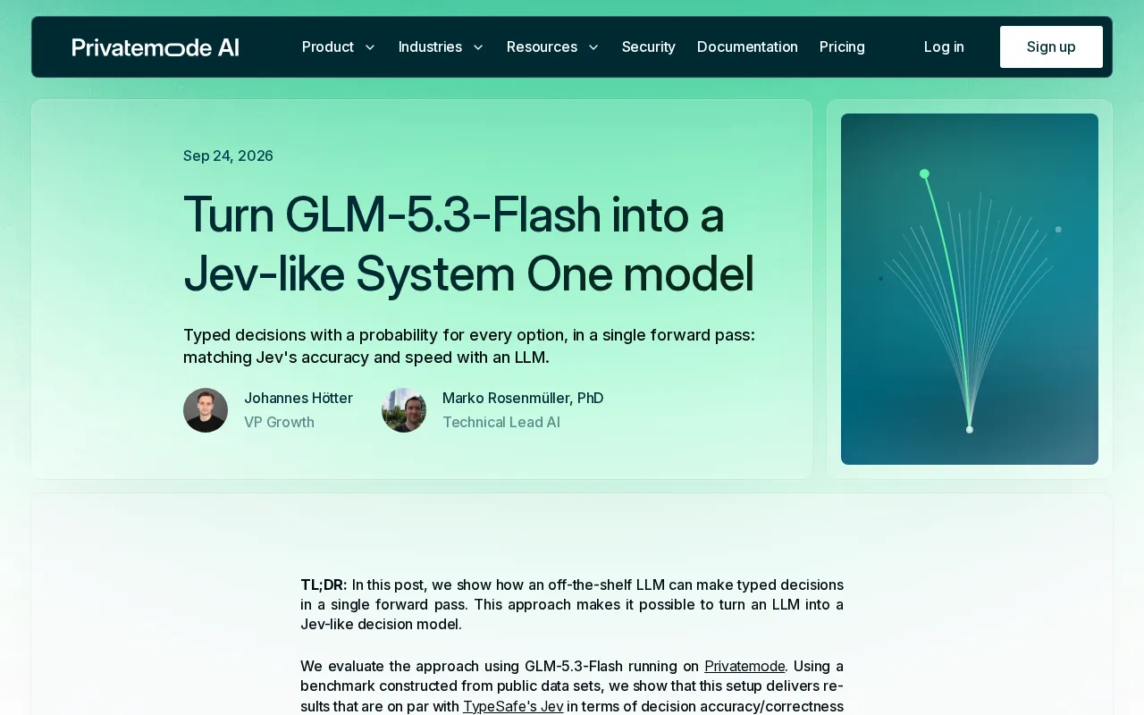 把 GLM-5.3-Flash 改造成决策模型:一次尝试的思考