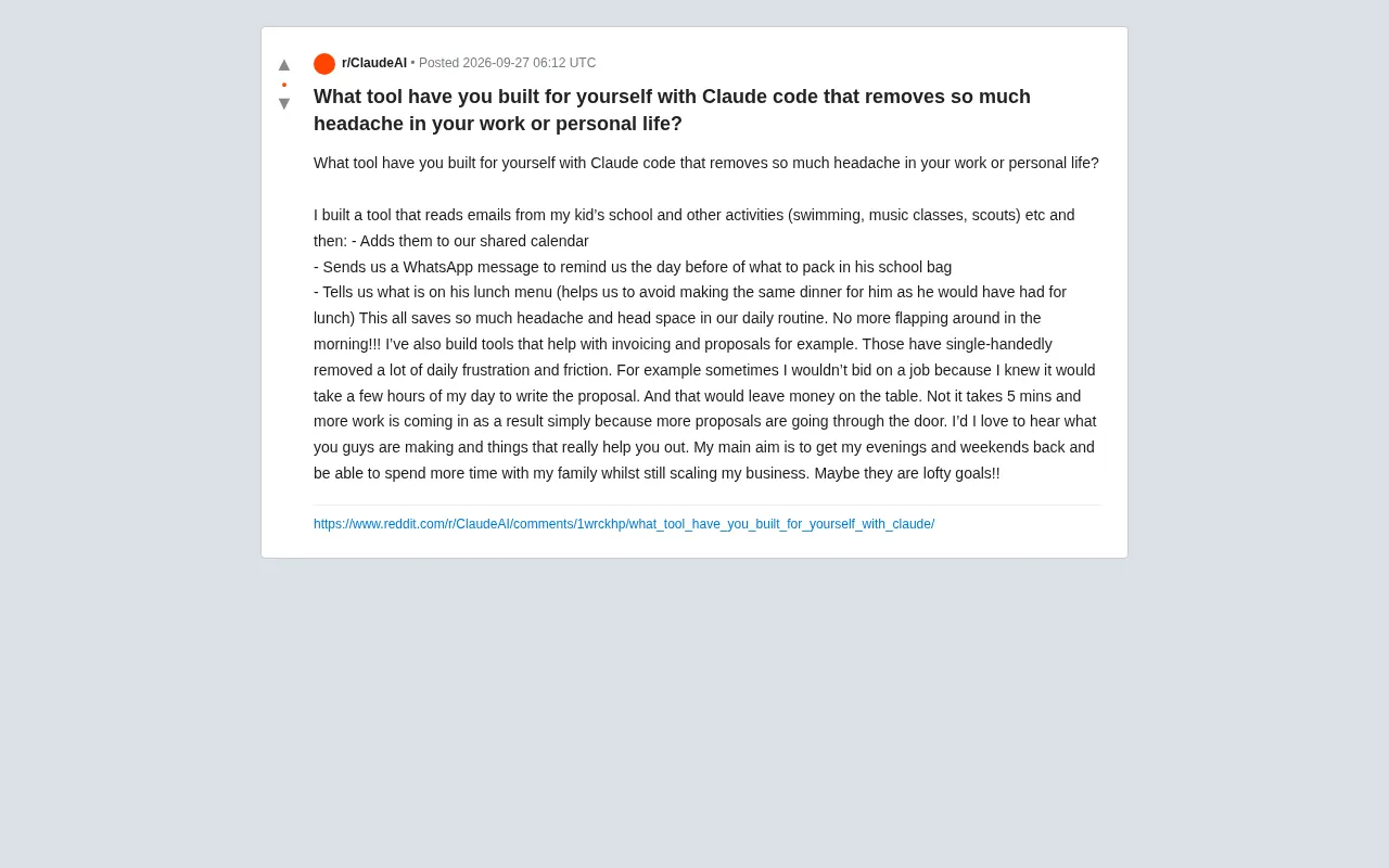 Building Personal Automation Tools with Claude Code: Real-World Cases That Save Time and Stress