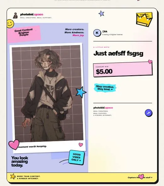 photobid: The Internet's Billboard