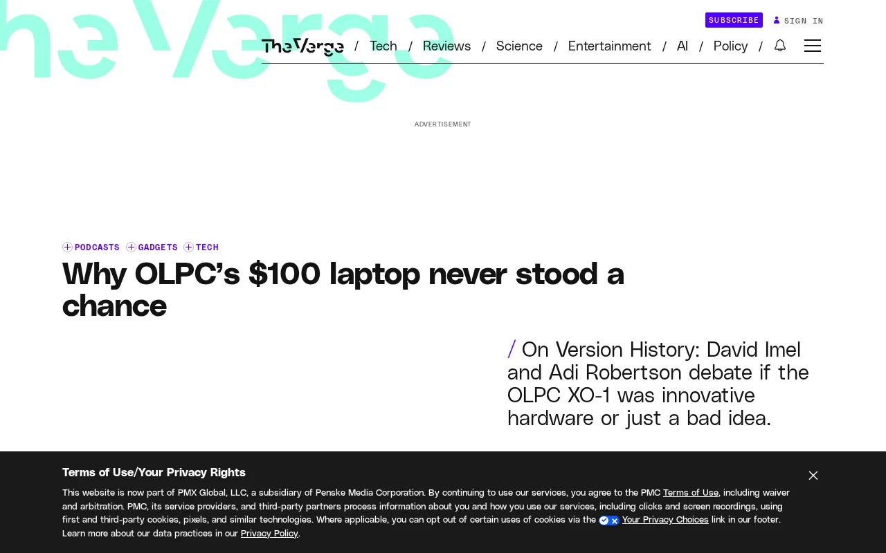 Why the OLPC $100 Laptop Was Doomed to Fail: A Lesson in Idealism