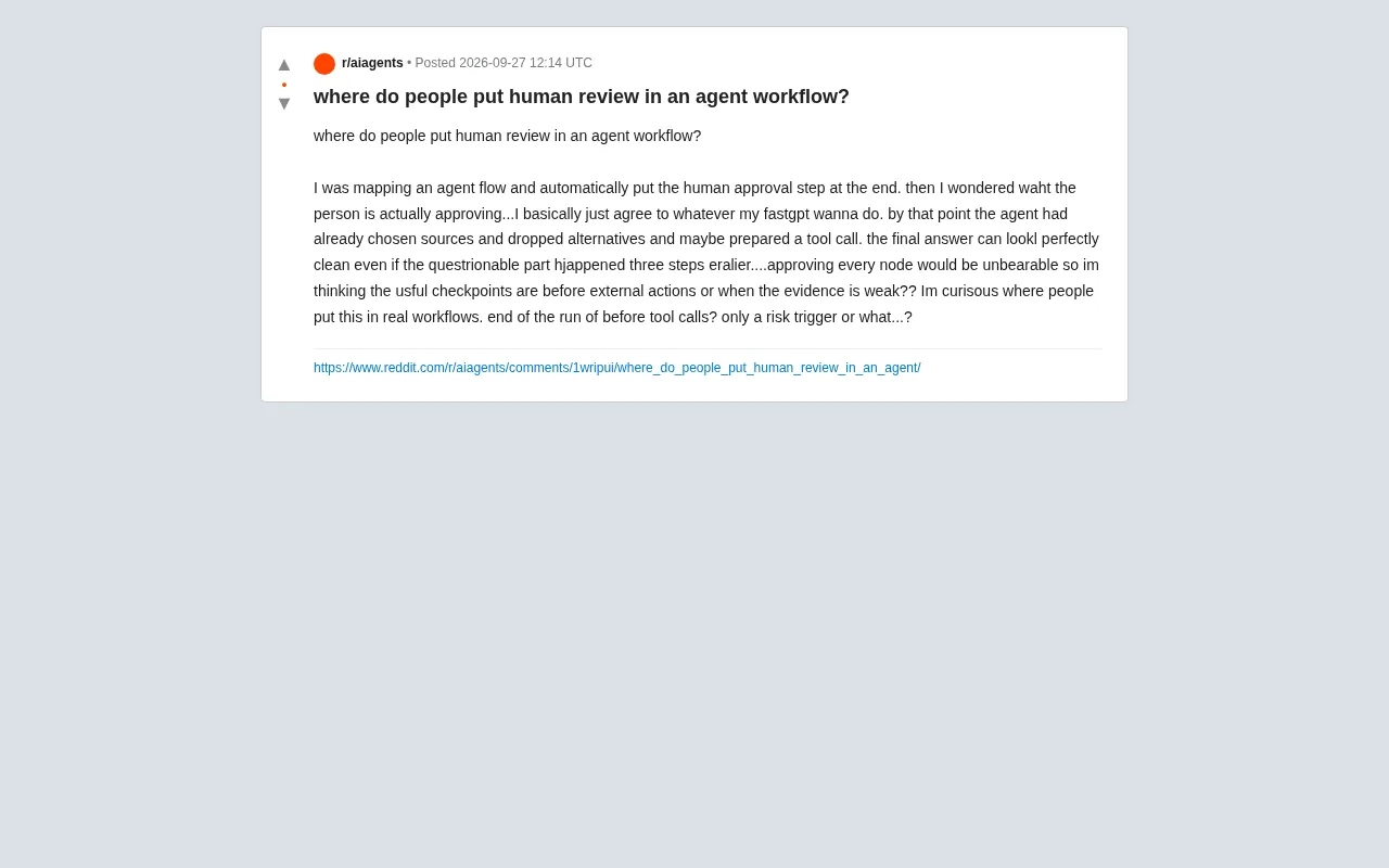Where Should Human Review Go in an Agent Workflow? A Guide to Designing Critical Checkpoints