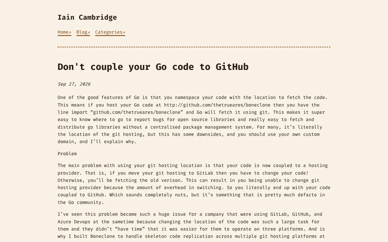 Don't Couple Your Go Code to GitHub: The Hidden Trap in Module Paths