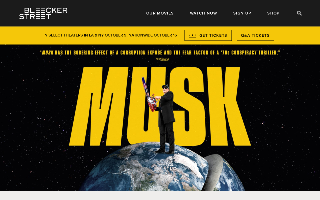 《Musk》电影登陆院线:一部聚焦马斯克的传记片引发热议