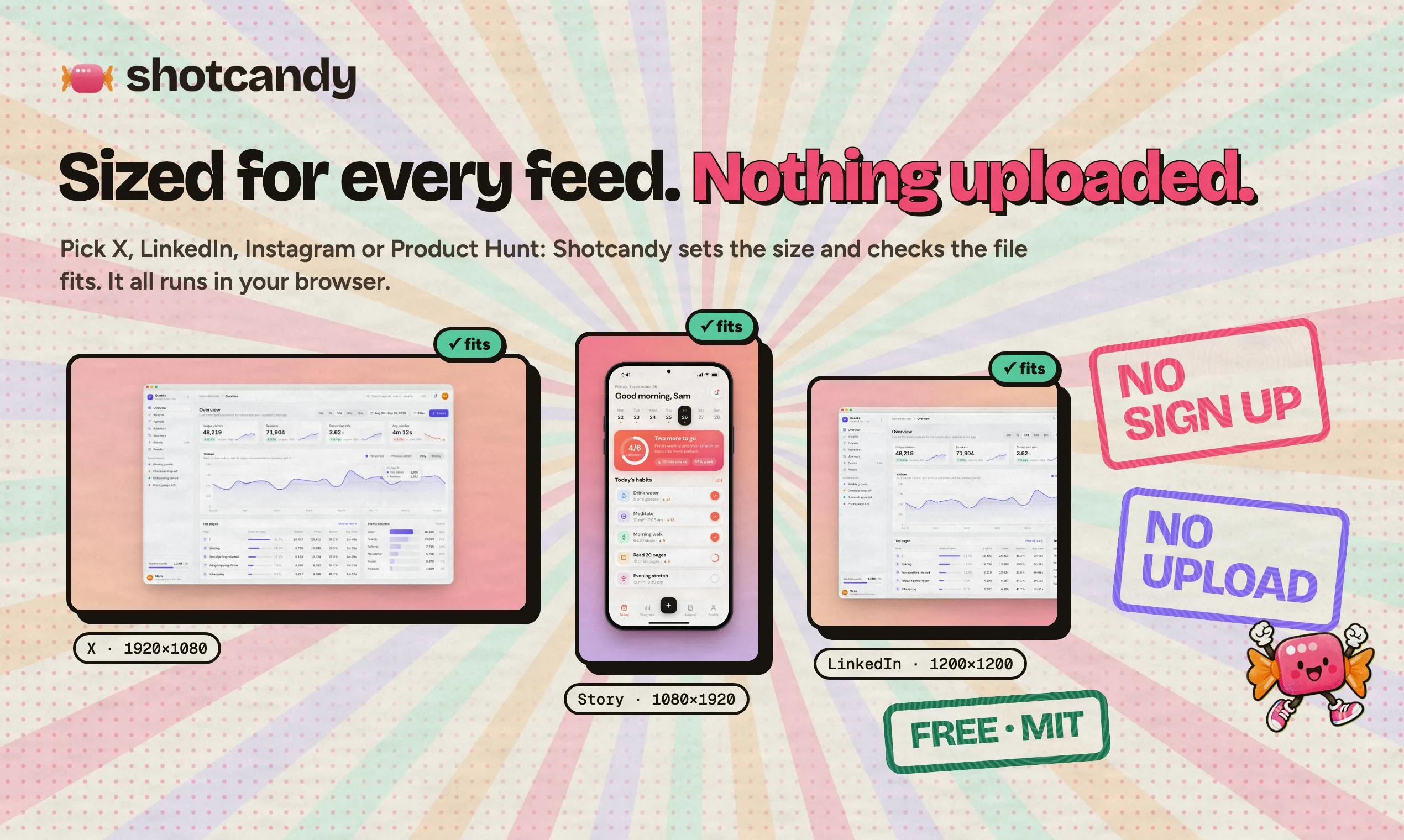 Shotcandy: A Free Browser-Based Tool for Beautifying Screenshots in One Click