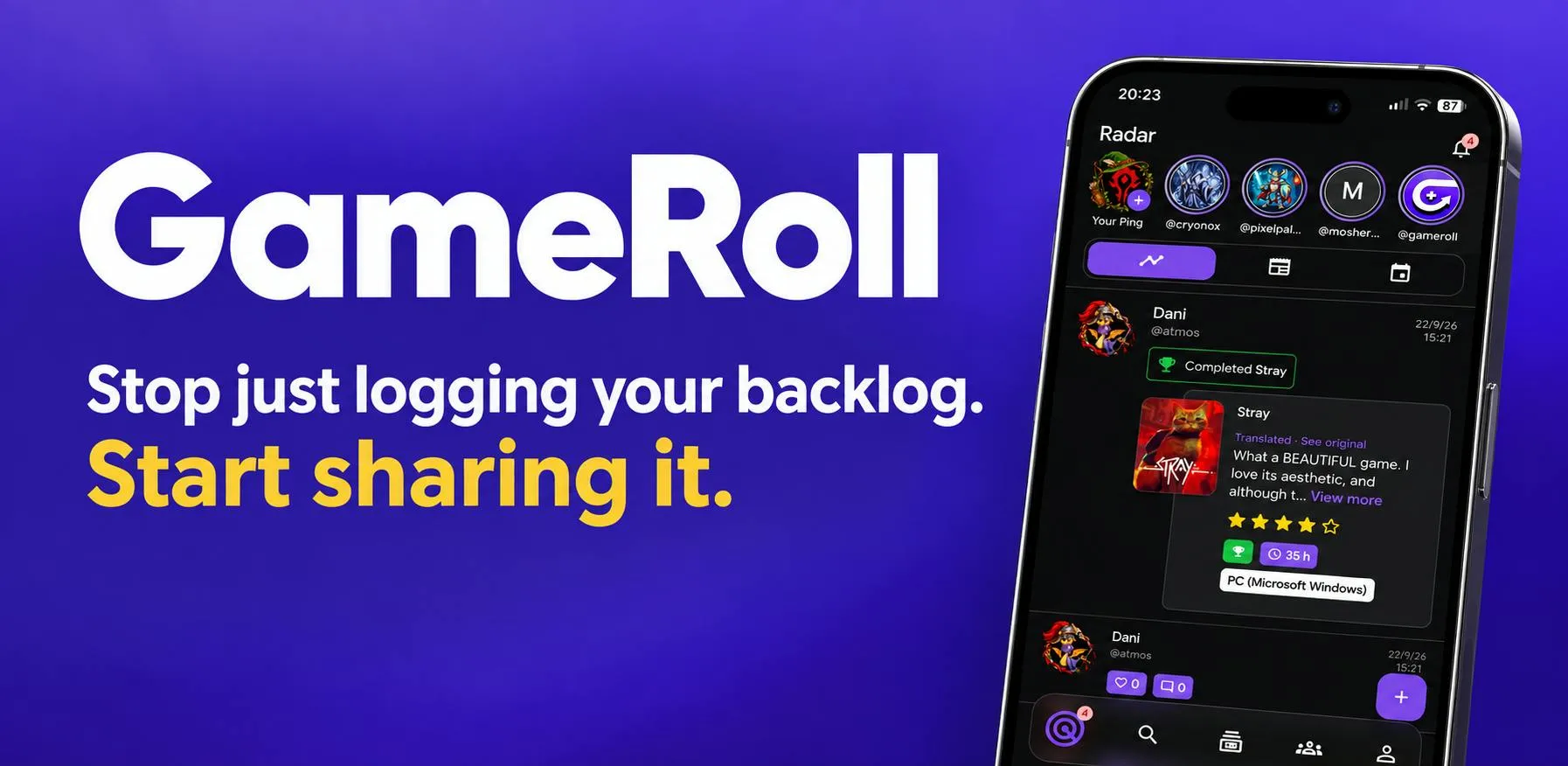GameRoll: All-in-One Game Library Manager for 200+ Platforms