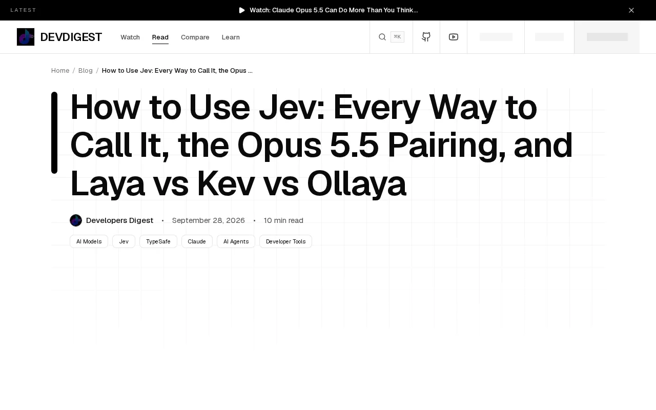 TypeSafe Jev Complete Guide: Access Methods, Opus 5.5 Integration & Open-Source Alternatives