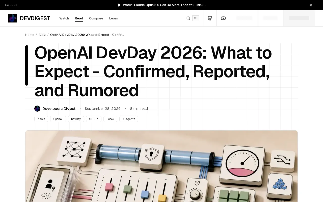 OpenAI DevDay 2026前瞻:确认、爆料与传闻全梳理