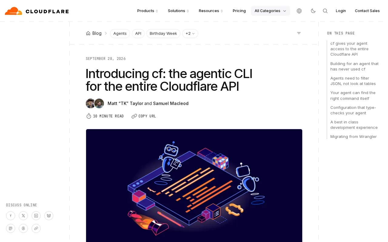 Cf:为AI Agent而生的Cloudflare API命令行工具