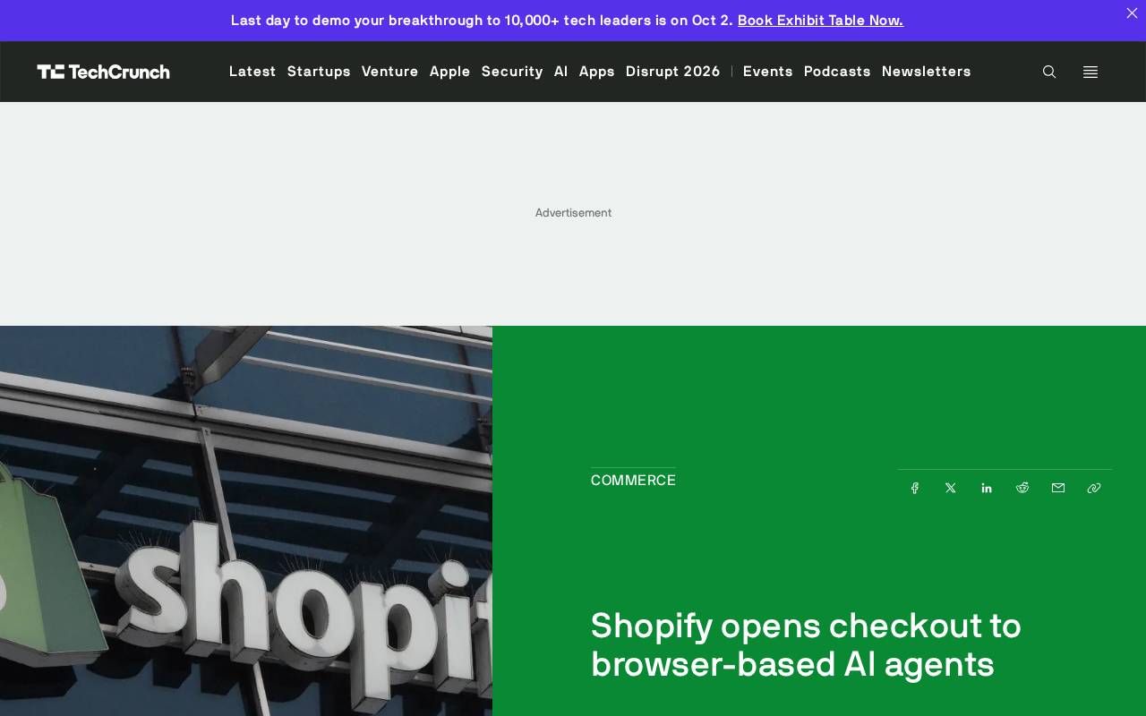 Shopify向浏览器AI代理开放结账:WebMCP重塑电商购物