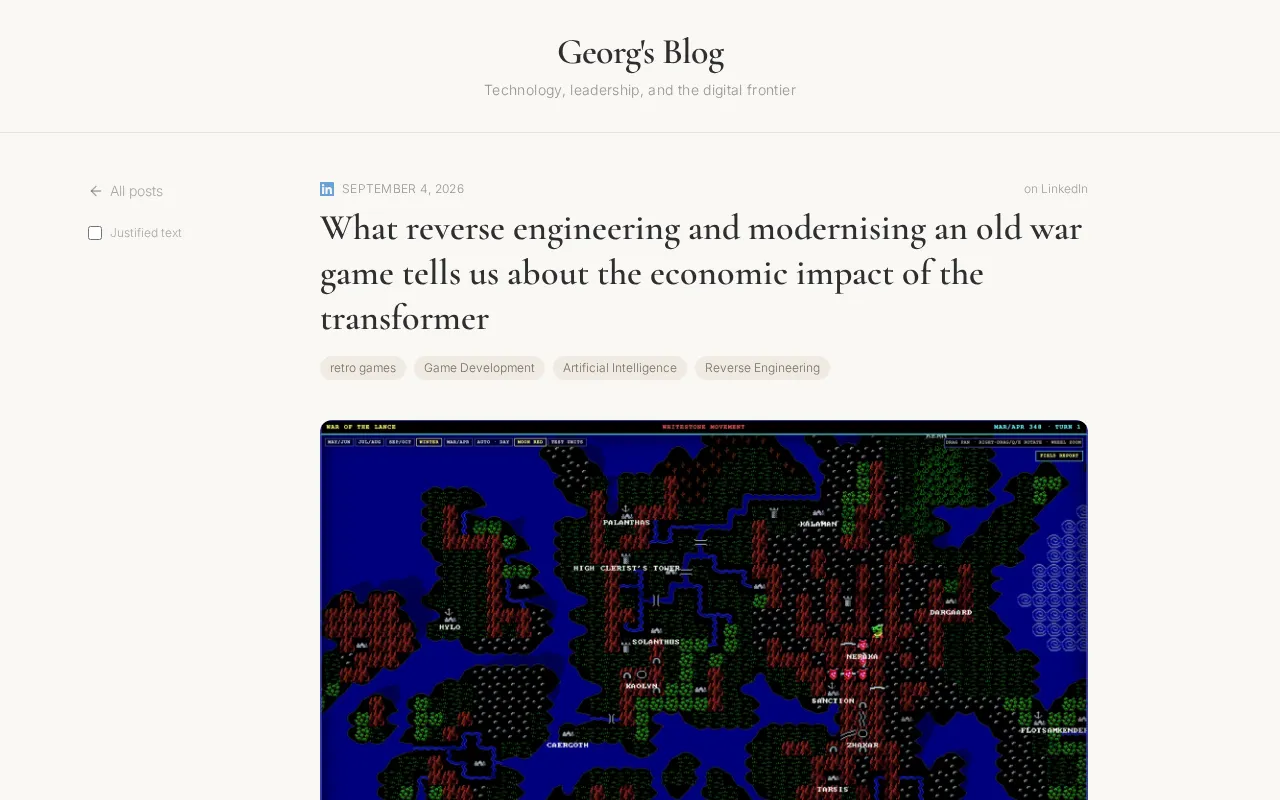 What Reverse Engineering Old Games Reveals About AI's Real Economic Impact