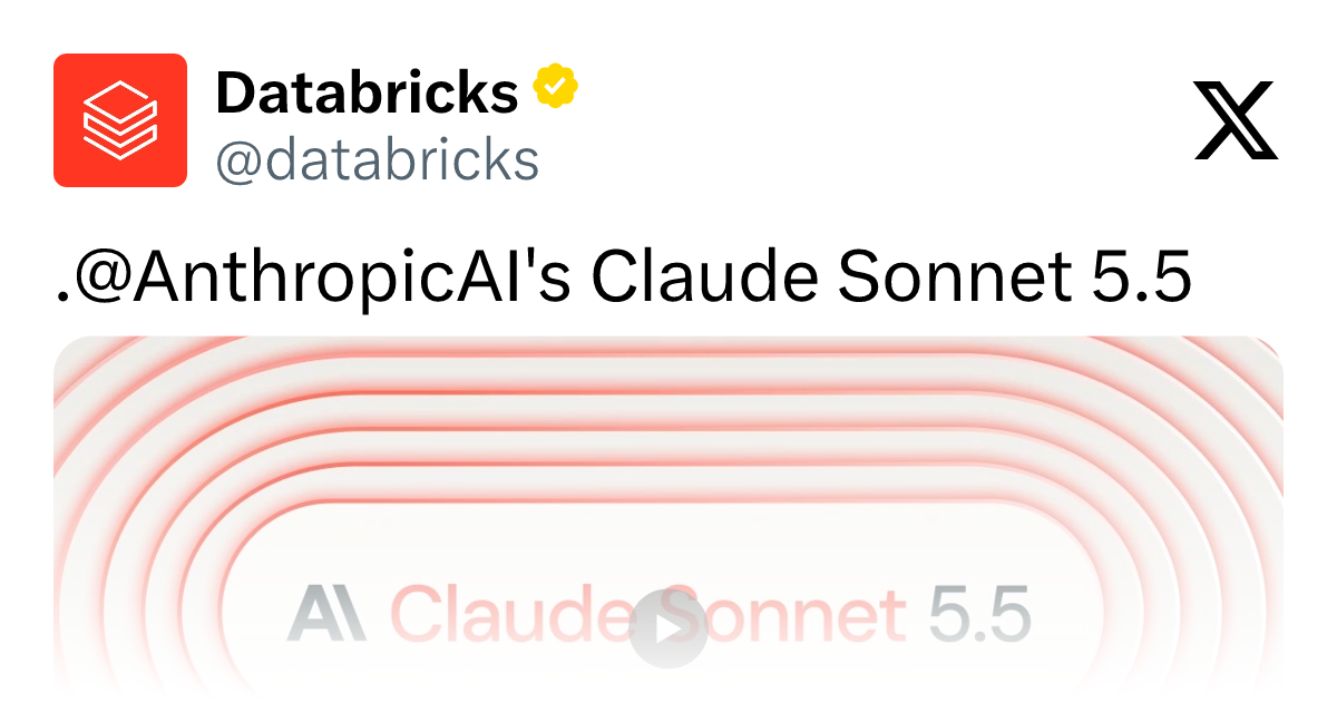 Claude Sonnet 5.5 Comes to Databricks: Unified Governance Across Three Cloud Platforms
