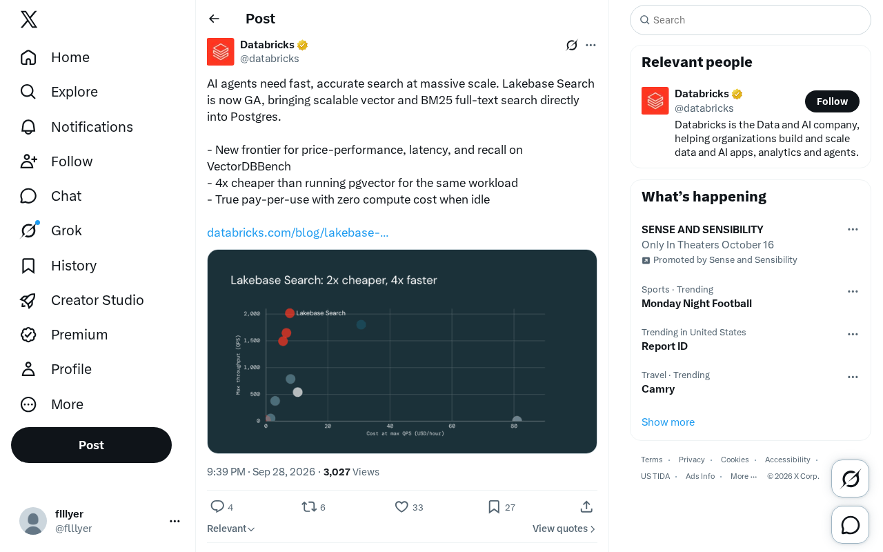Lakebase Search 正式发布:Postgres 原生向量与全文检索