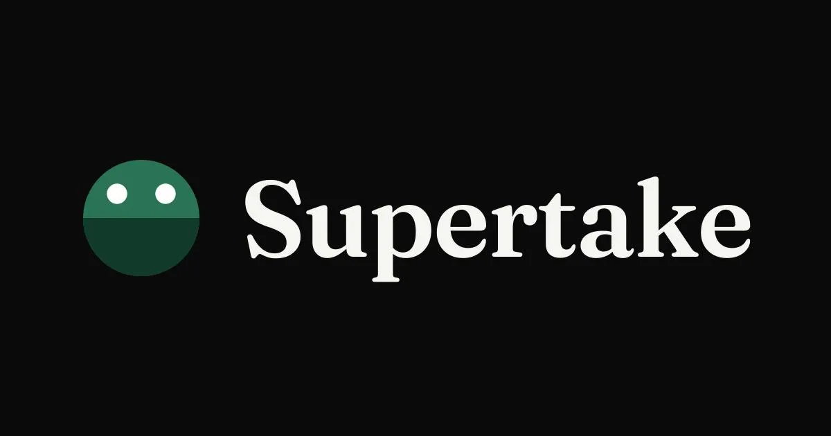 Supertake product on Product Hunt