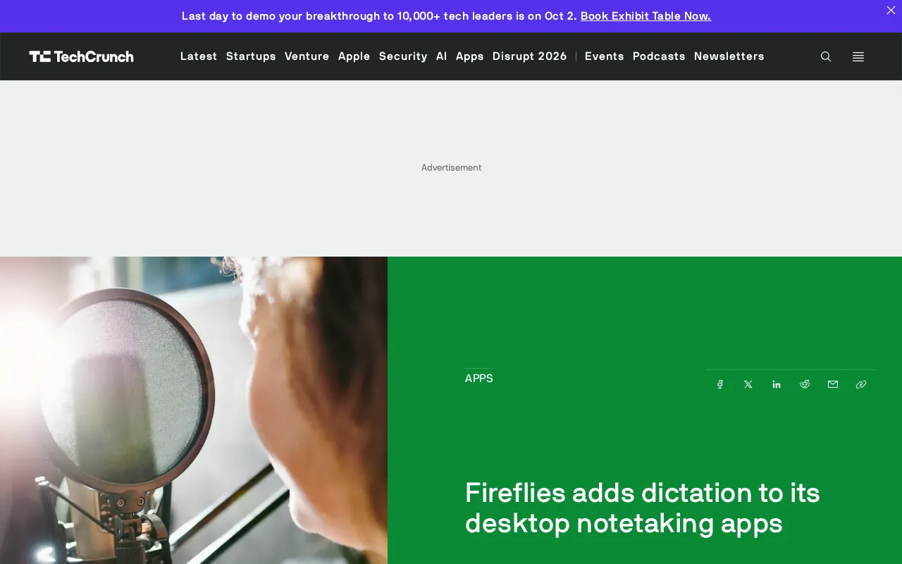 Fireflies Adds Voice Dictation to Its Desktop App at No Extra Cost