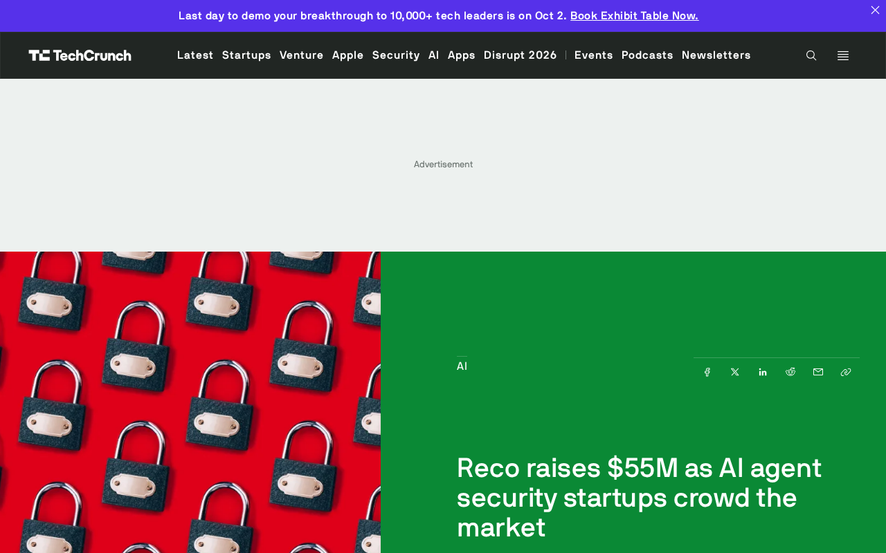 Reco Raises $55M in New Funding as AI Agent Security Market Heats Up