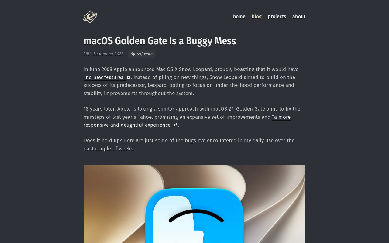 macOS Golden Gate Controversy: A System Update Riddled with Bugs
