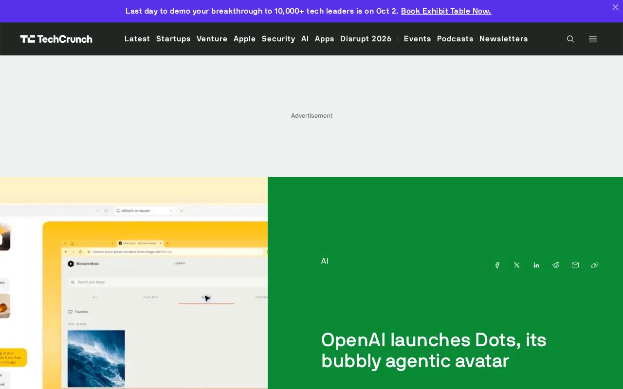 OpenAI推出Dots:跨设备运行的自主智能体化身