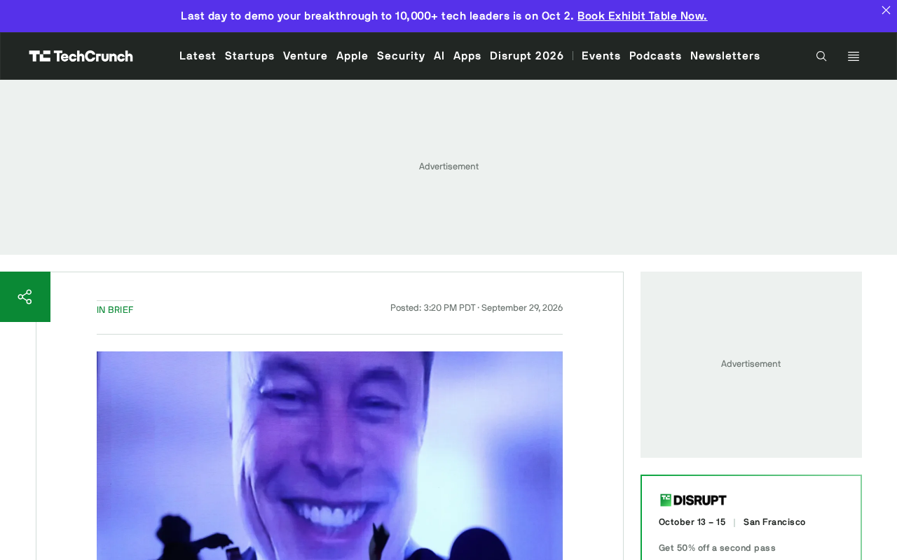 xAI Snags dot.com Domain in Apparent Ambush of OpenAI's New Dots Product
