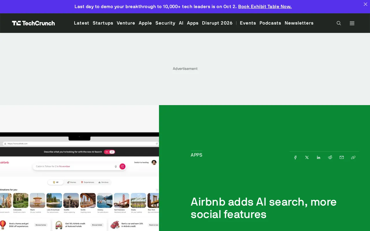 Airbnb Introduces AI Search and Social Features to Reshape the Travel Experience