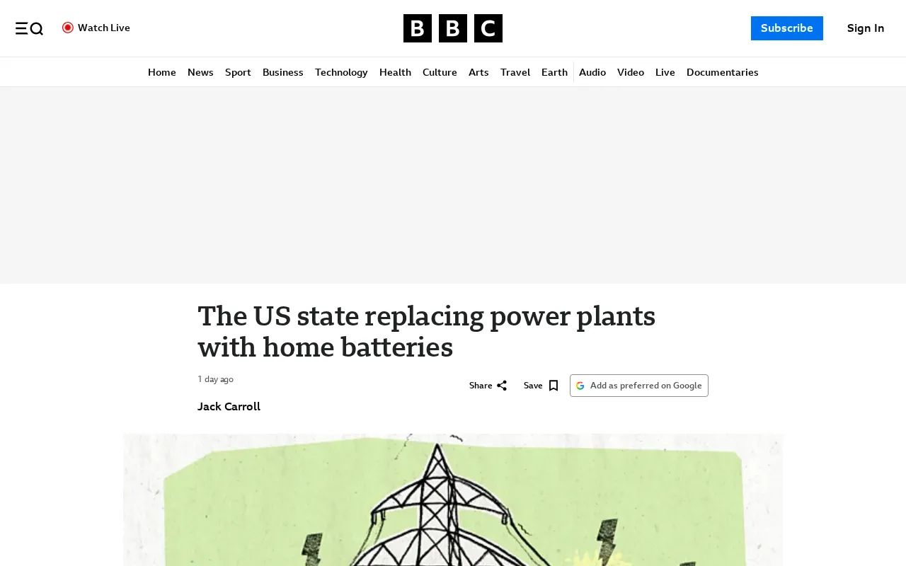 Vermont Replaces Power Plants with Home Batteries: Virtual Power Plant Becomes State's Largest Energy Source