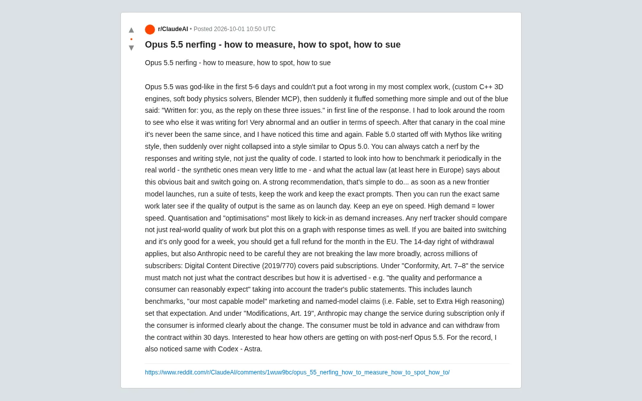 AI Model 'Performance Degradation' Concerns: How to Detect, Document, and Seek Recourse
