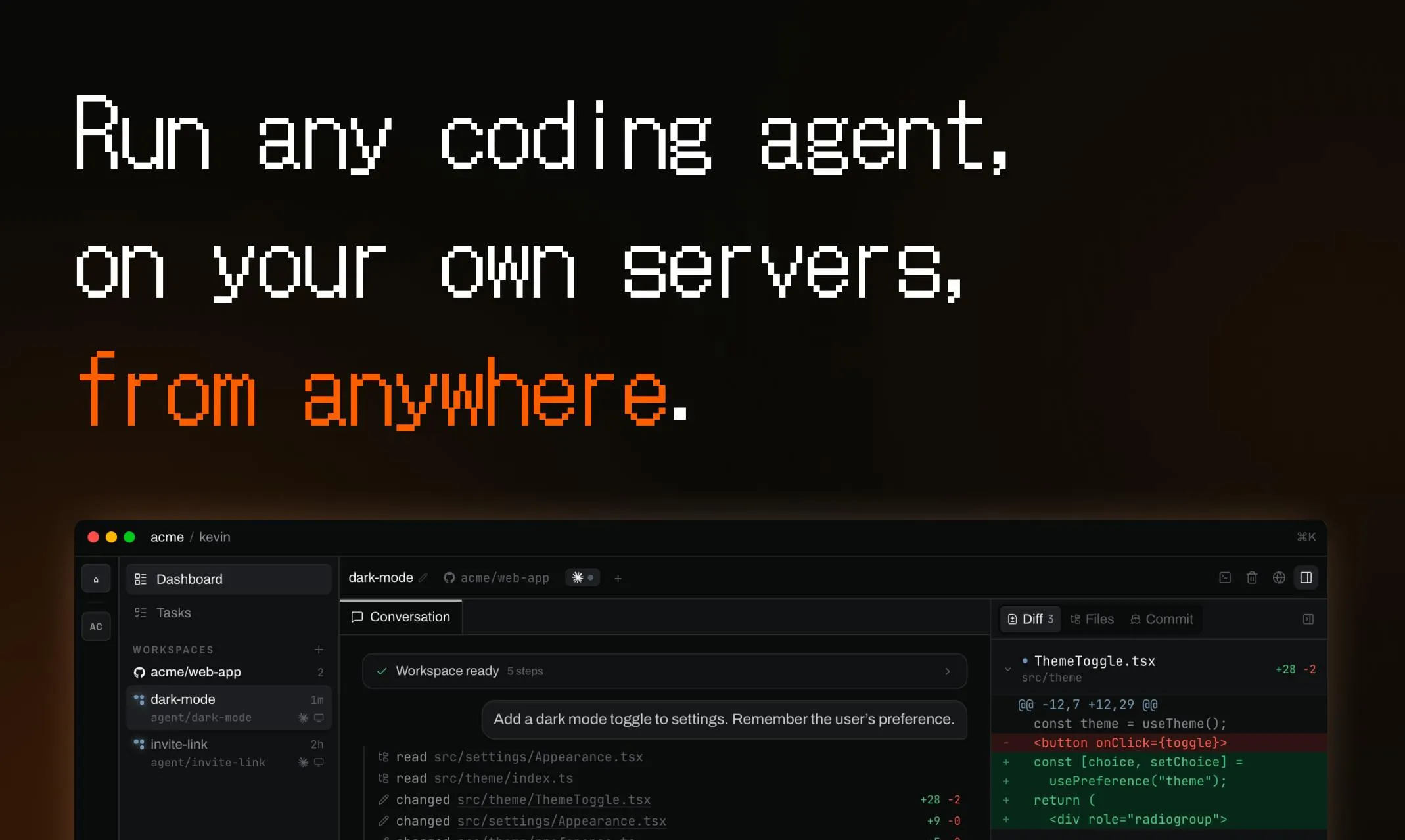 Firetower: Run AI Coding Agents on Your Own Server, Manage from Anywhere