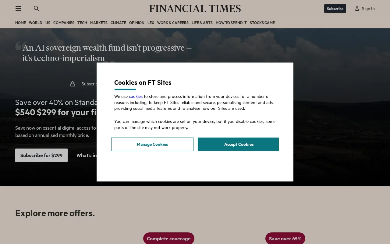 AI Sovereign Wealth Funds: Progress or Techno-Imperialism?