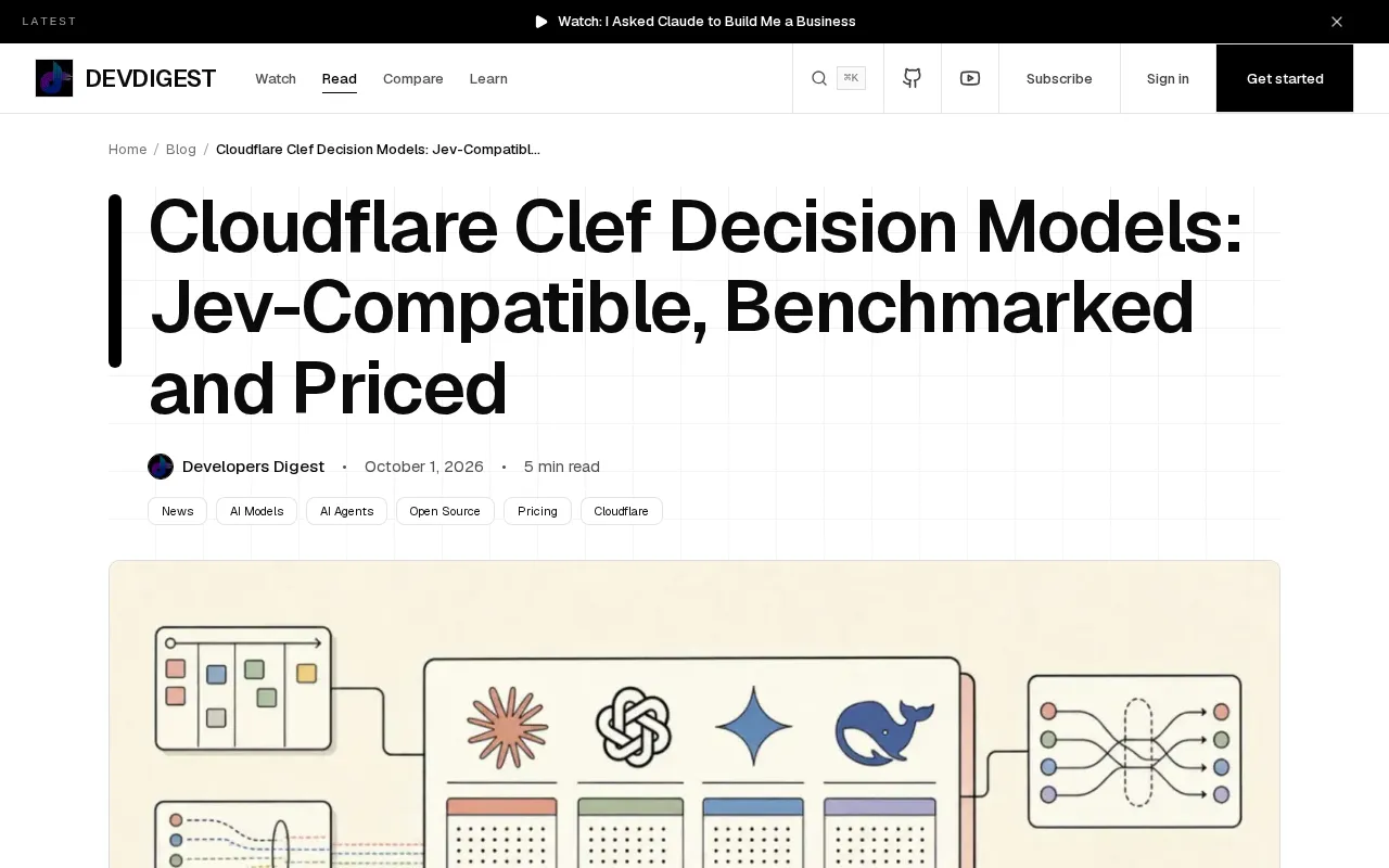 Cloudflare推出Clef决策模型:开源、高性价比与低延迟