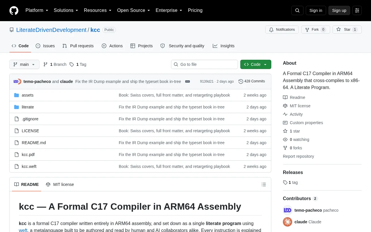 One Developer Used LLMs Solo to Build C Compiler Kcc — and It Can Boot the Linux Kernel