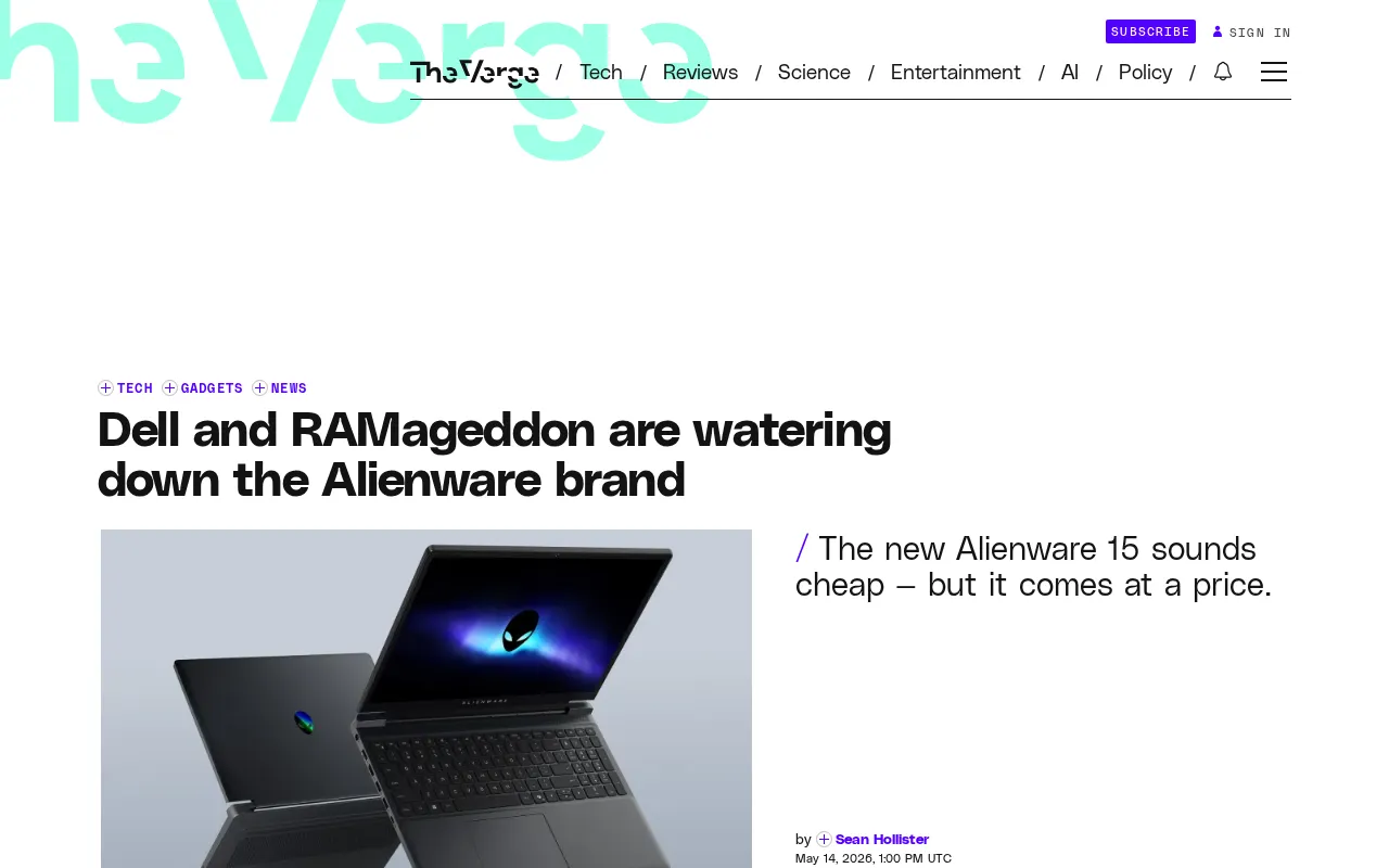 Alienware Brand Dilution: From Never Compromise to Budget Gaming Laptops — Where Did Dell Go Wrong?