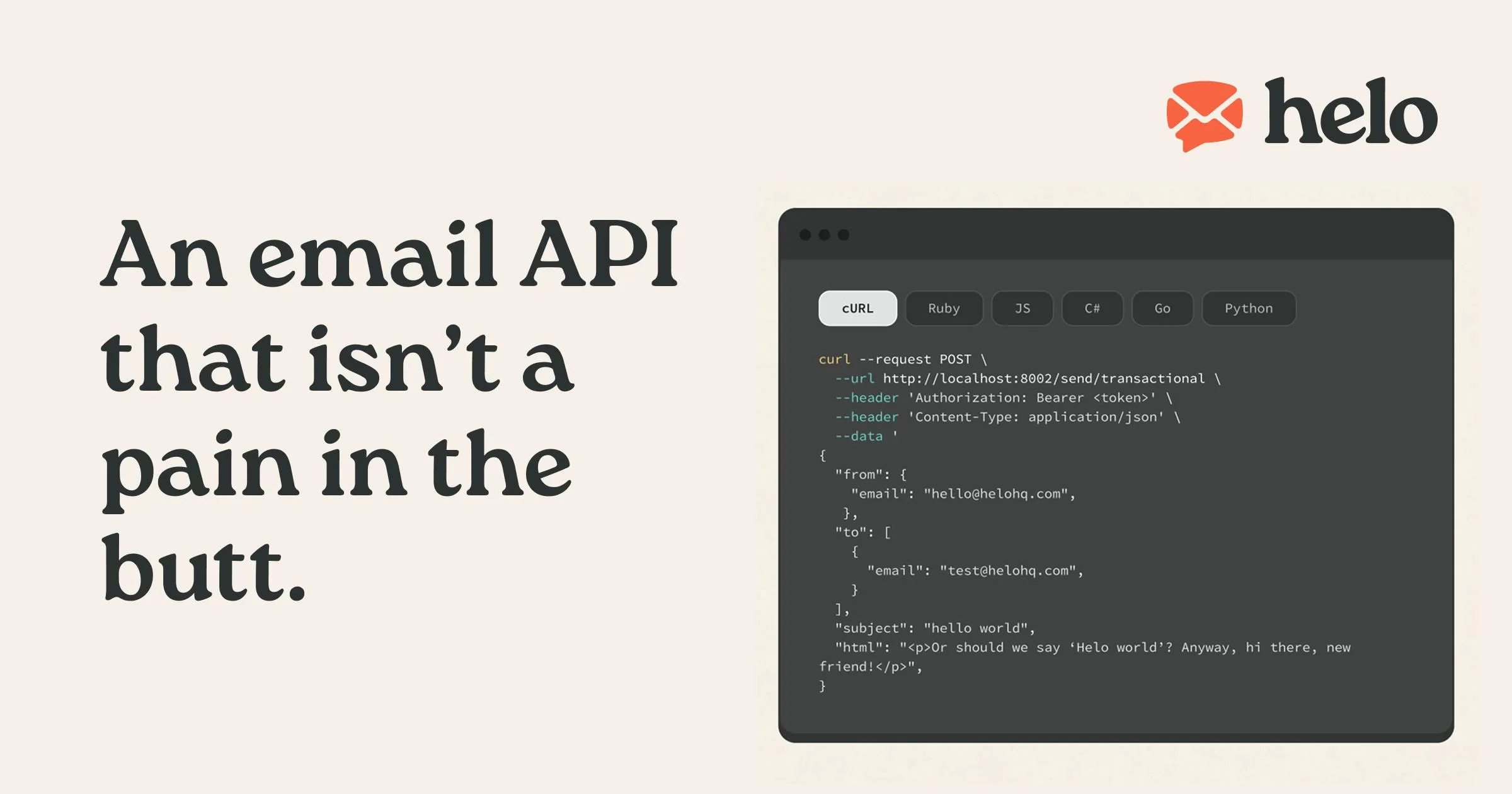 Helo: An independent email API from former Postmark folks