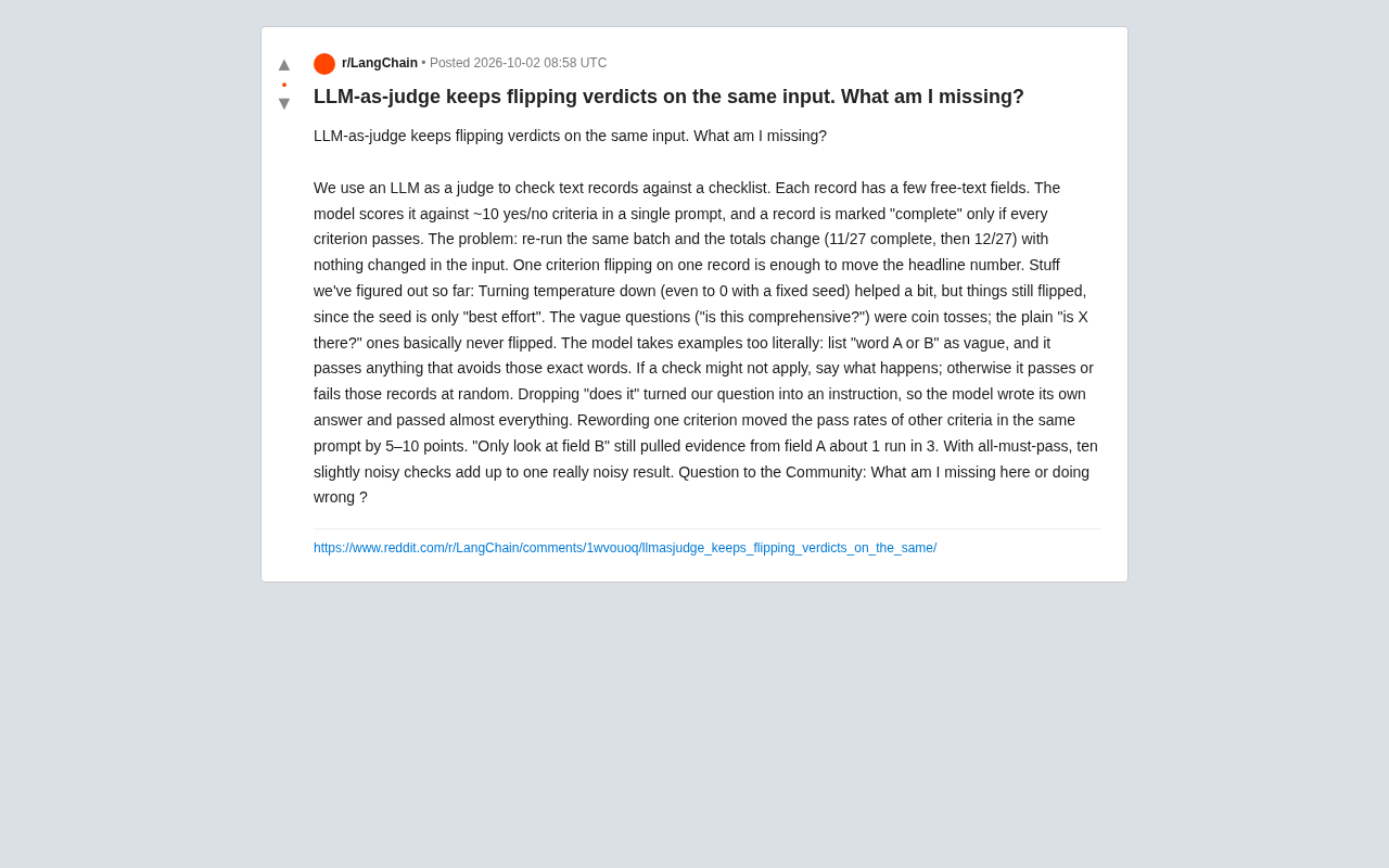 LLM评审结果为何反复横跳?拆解LLM-as-Judge的稳定性陷阱