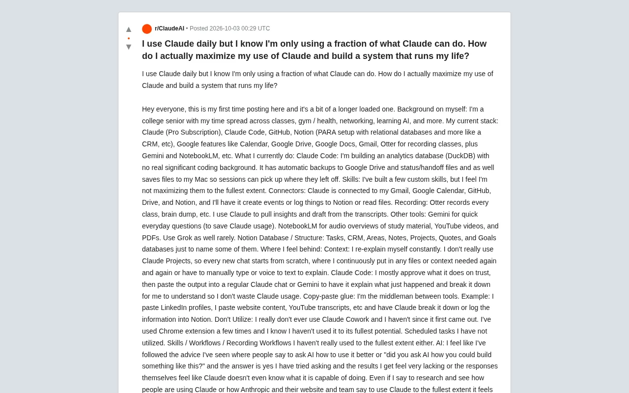Getting the Most Out of Claude: Building a Personal Life System That Runs Itself