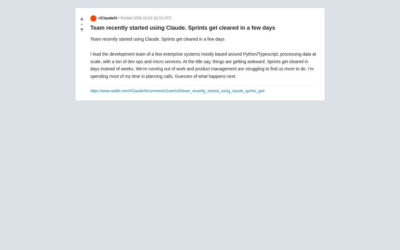 Team's Sprint Clears in Days After Adopting Claude: The Hidden Risks Behind Skyrocketing Dev Efficiency
