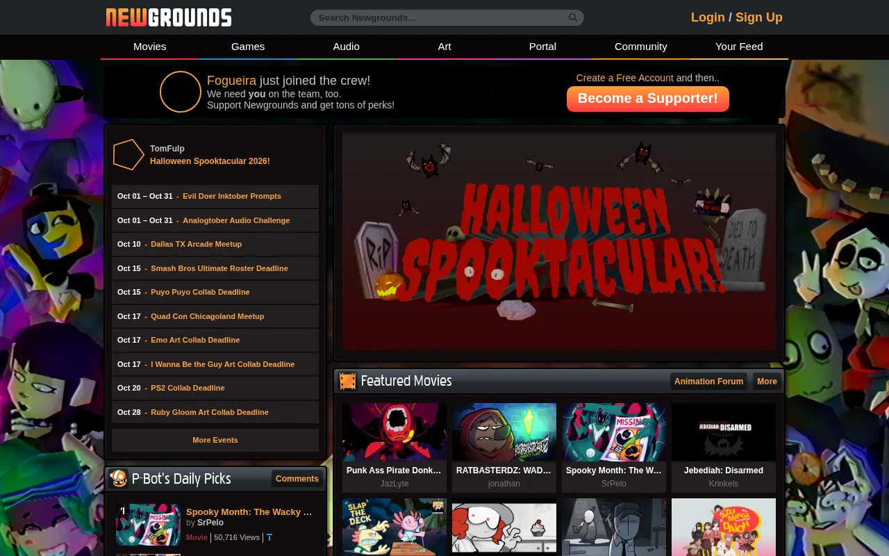rss source: Newgrounds.com – A community of games, music, and art