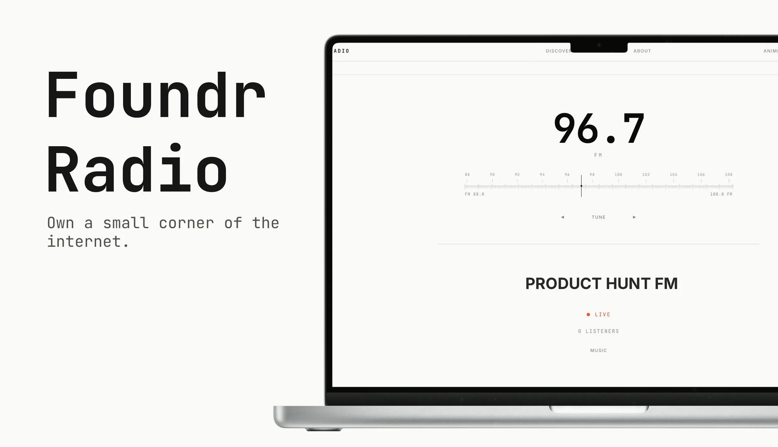 FoundrRadio: Giving Founders Their Own Internet Radio Station
