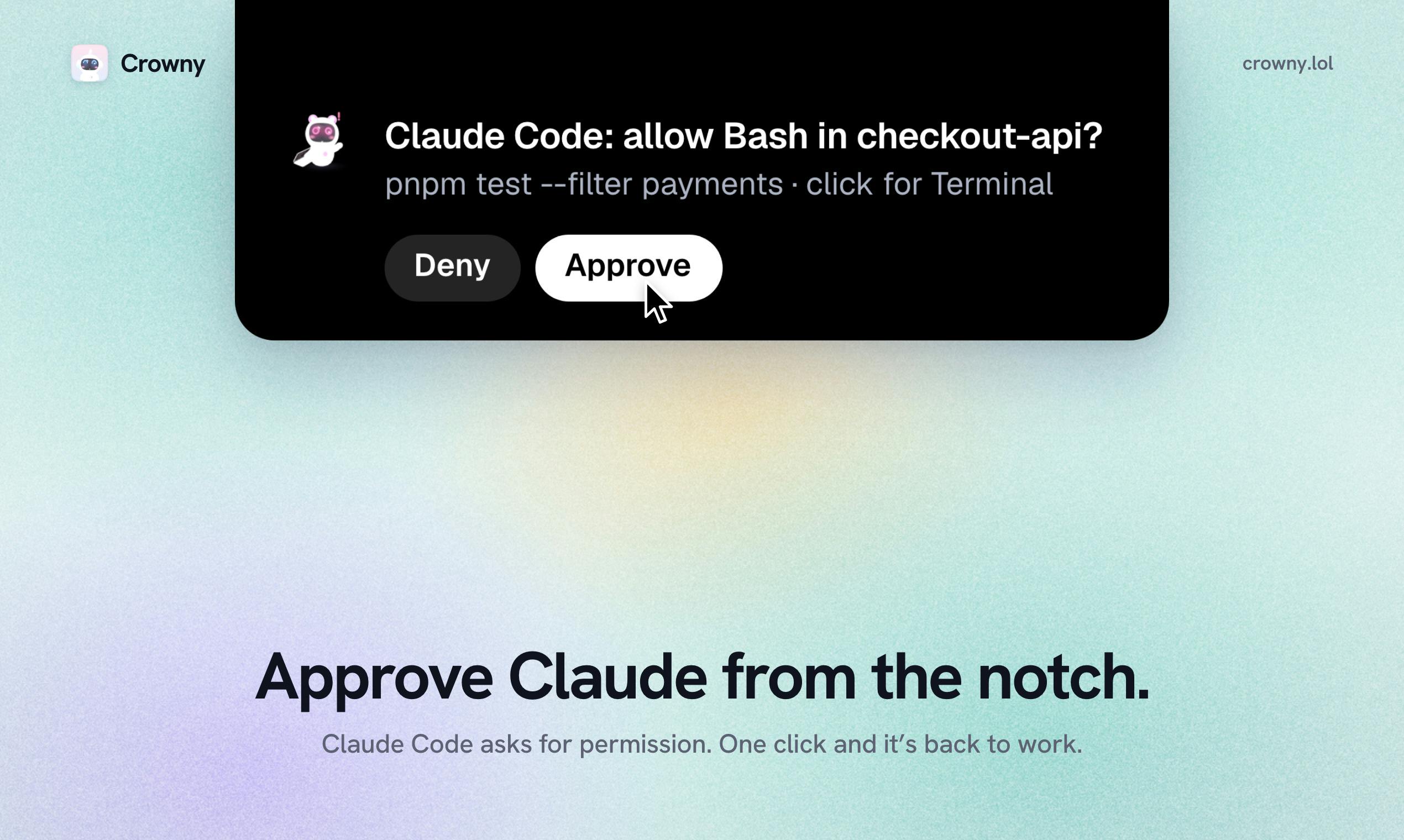 Crowny: The Productivity Tool That Stuffs AI Agents and 20+ Apps into Your MacBook Notch