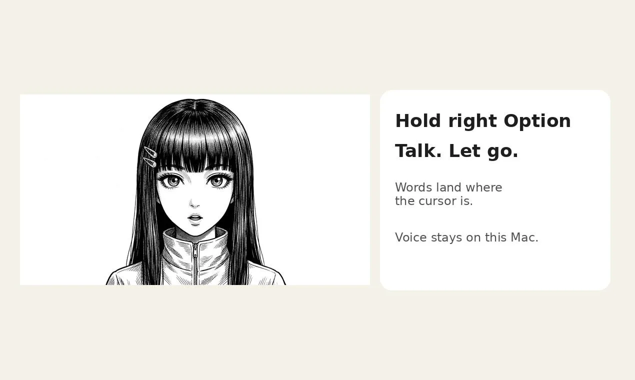 Yubi: A 6MB Mac Voice Input Tool — Just Speak to Type