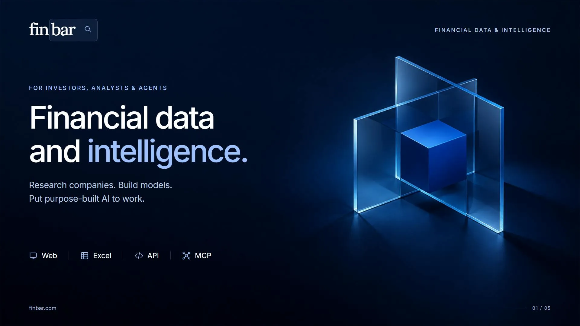 Finbar: An Investment Research Platform Built for Investors and AI Agents