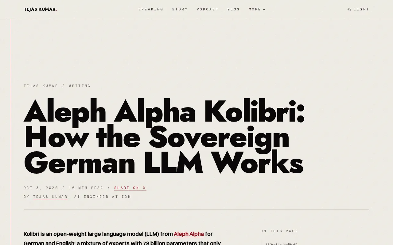 Germany Launches Sovereign AI Model Kolibri: Europe's New Push for Data Autonomy