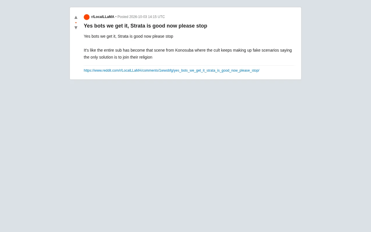 Reddit社区热议:Strata被疯狂刷屏,是营销还是真香?