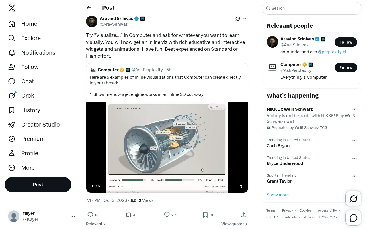 Generate Interactive Visualizations with the 'Visualize' Command: A New Way to Learn with AI