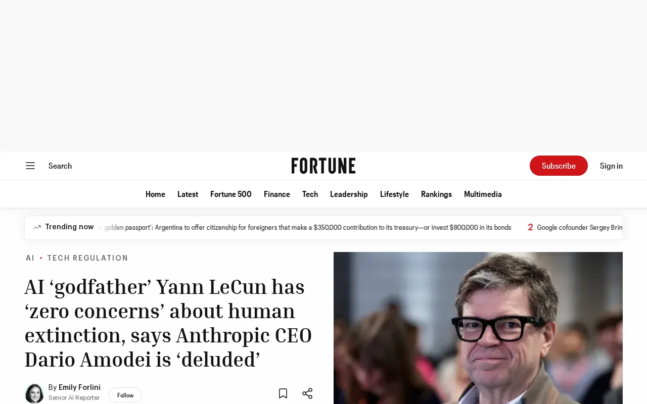 LeCun Says He Has 'Zero Concerns' About AI Destroying Humanity: How to Make Sense of Recent AI 'Rogue' Incidents