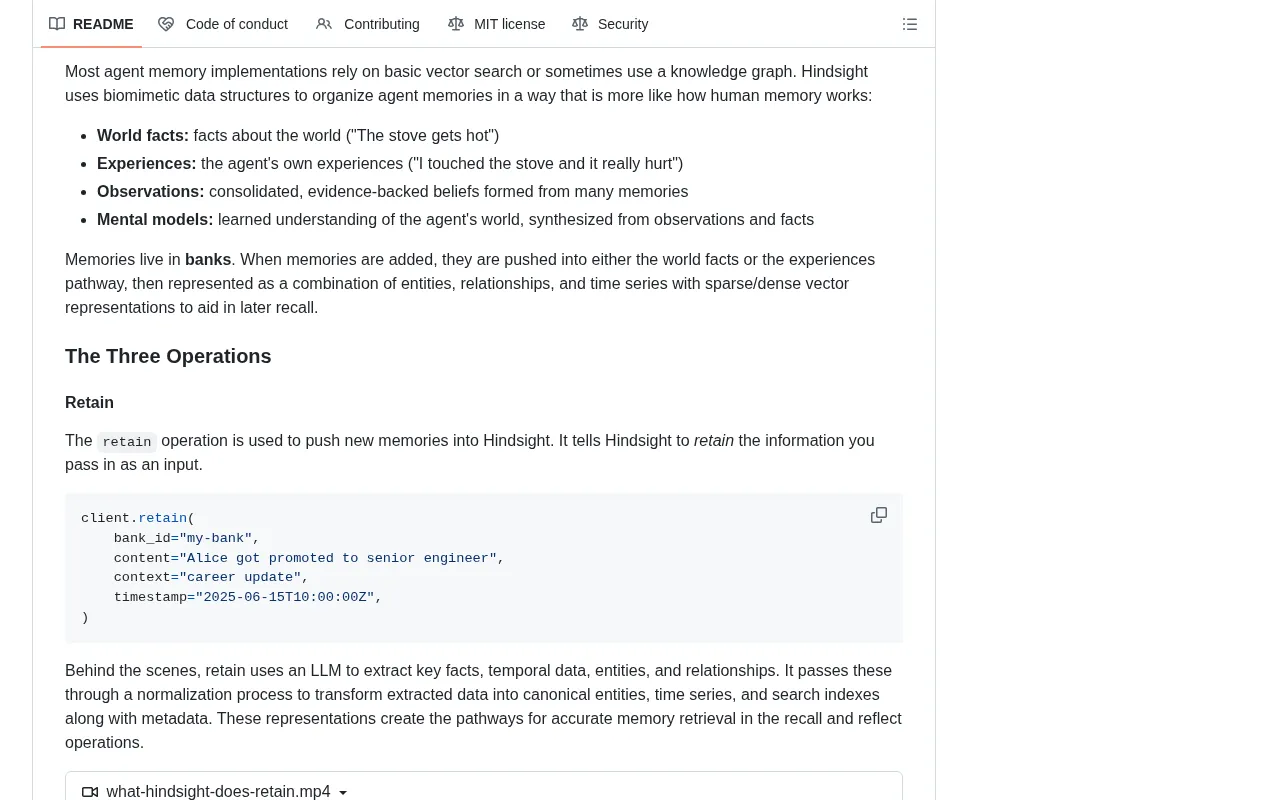 Hindsight project details