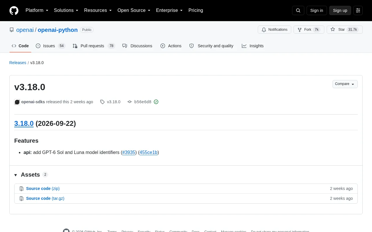 v3.18.0 Release Page