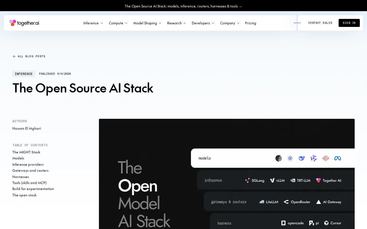 The Open Source AI Stack Explained: Decoupling Models, Inference, and Tools